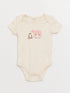 LC Waikiki Crew Neck Printed Baby Girl 3-Piece Set